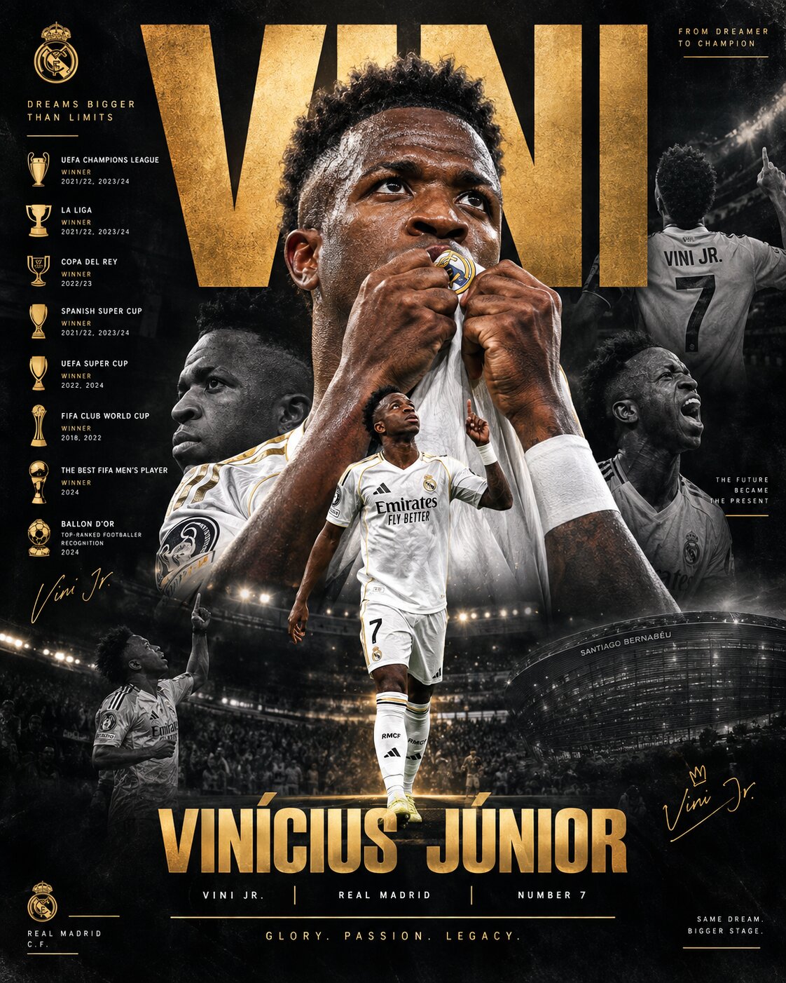 VINI JR. — DREAMS BIGGER THAN LIMITS