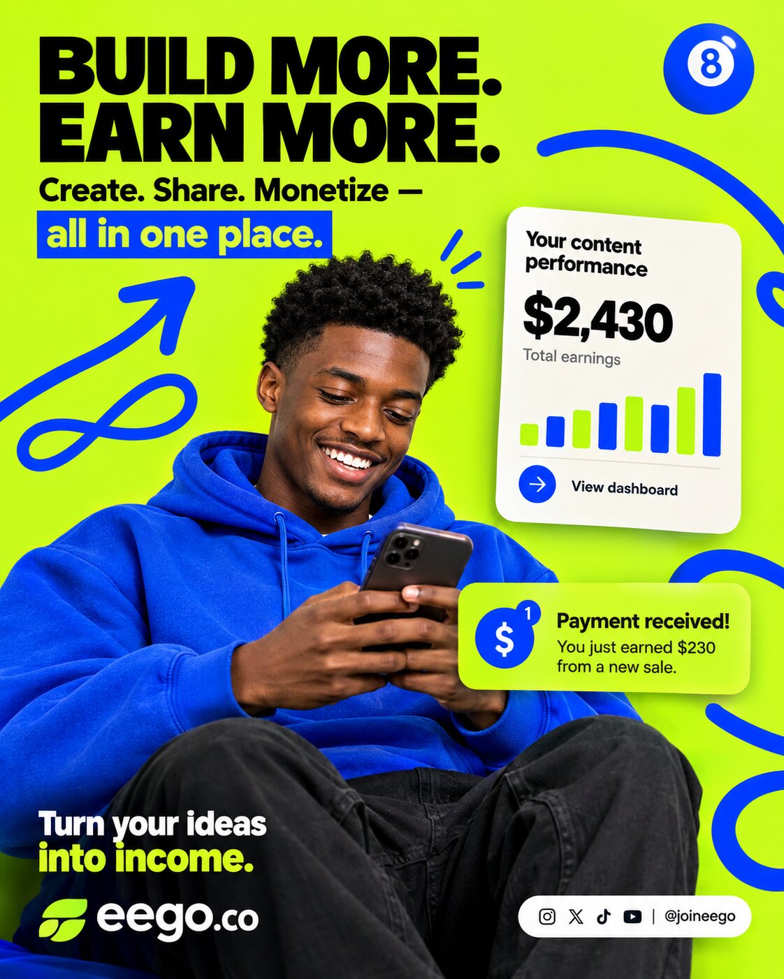 Build More, Earn More
