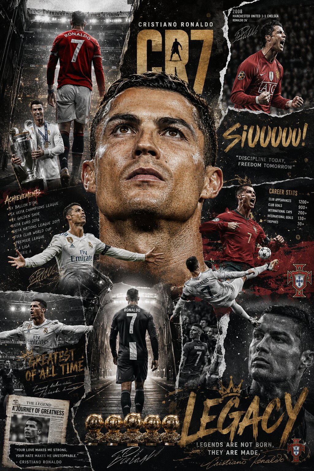 Cristiano Ronaldo: legacy of a legend