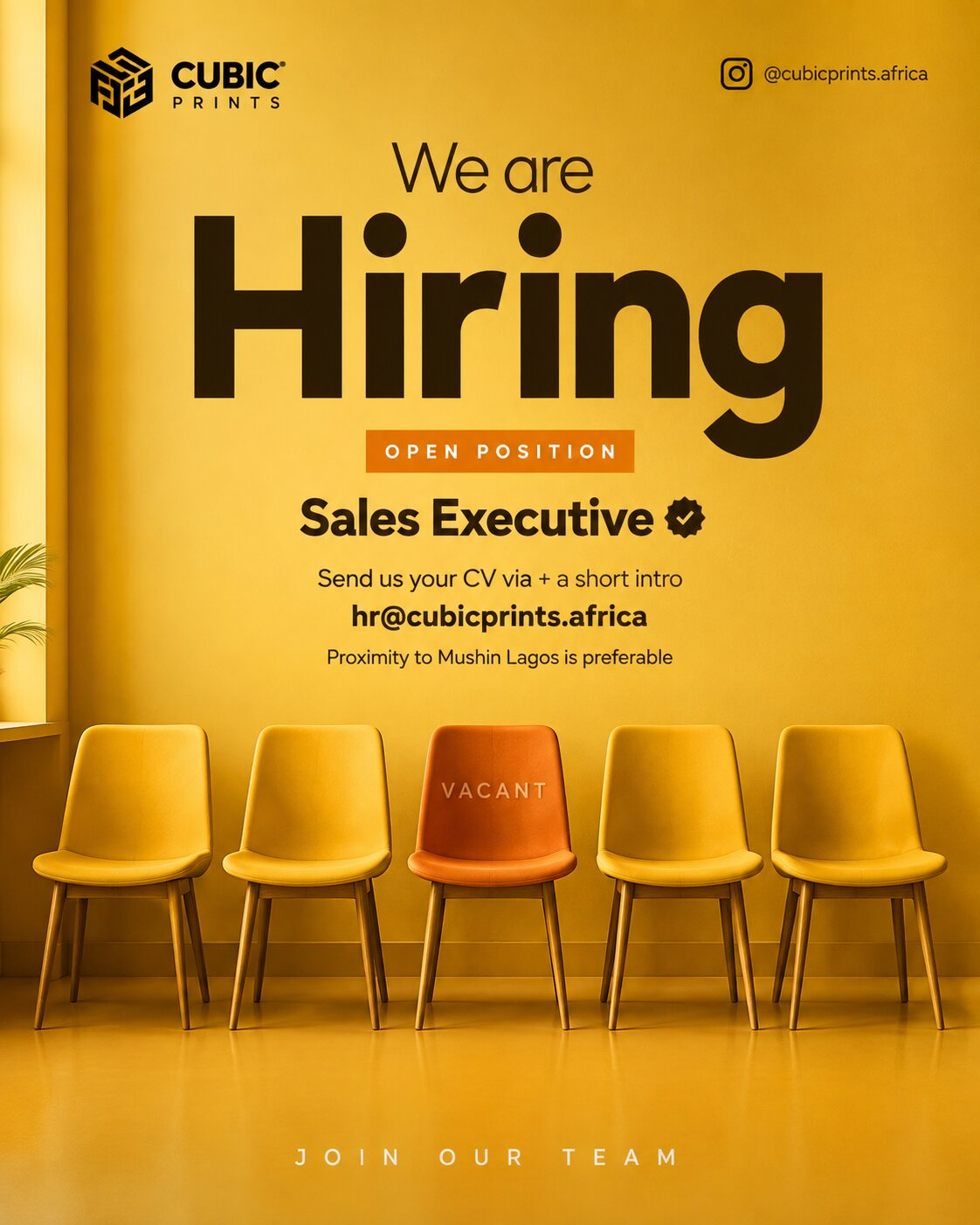 We Are Hiring