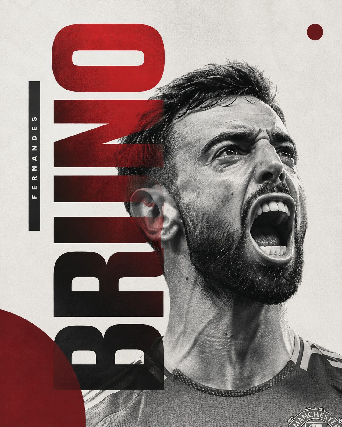 Cristiano Ronaldo Red Sports Poster